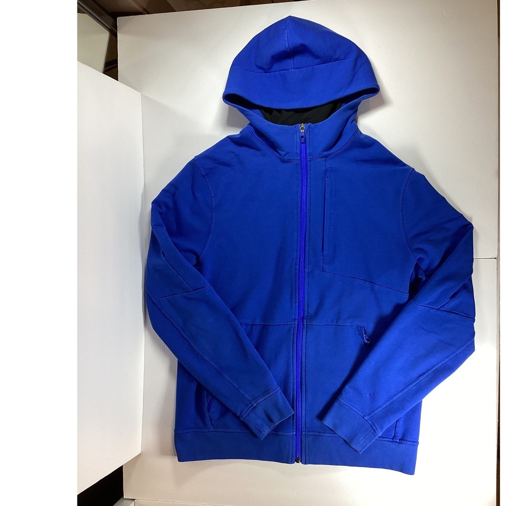 Lululemon City Sweat Zip Hoodie French Terry Cerulean Blue Men's Large [2020]
